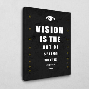 Vision is the Art 120 x 80 cm