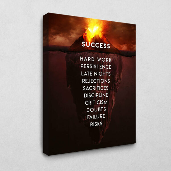 Volcano of Success 120 x 80 cm
