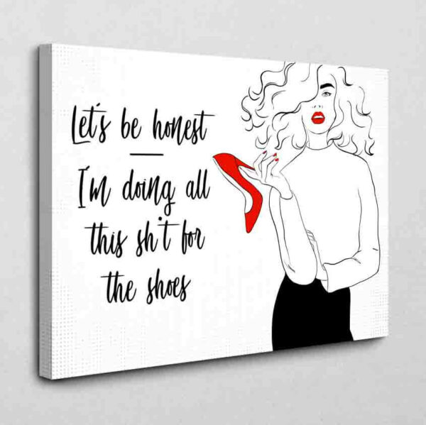 All for the Shoes 120 x 80 cm