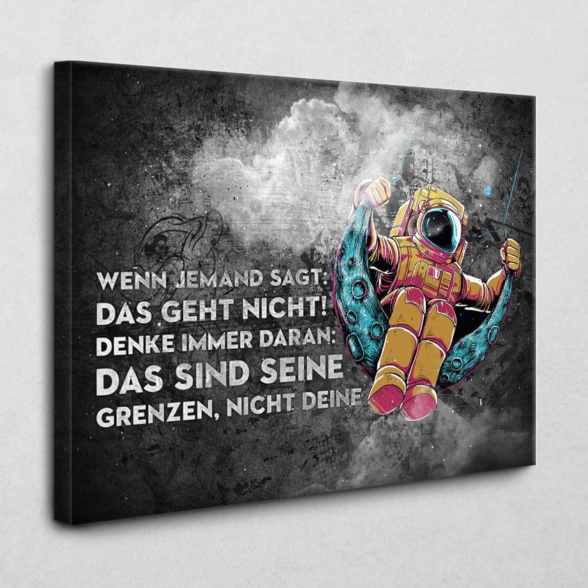 Keine Grenzen 140 x 105 cm 2 cm