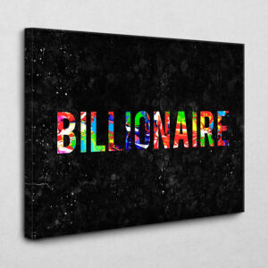 Billionaire 120 x 80 cm