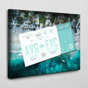 Ticket to Excellence 140 x 105 cm