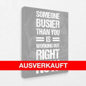 Someone is busier 120 x 80 cm