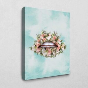 Flower Lips 120 x 80 cm
