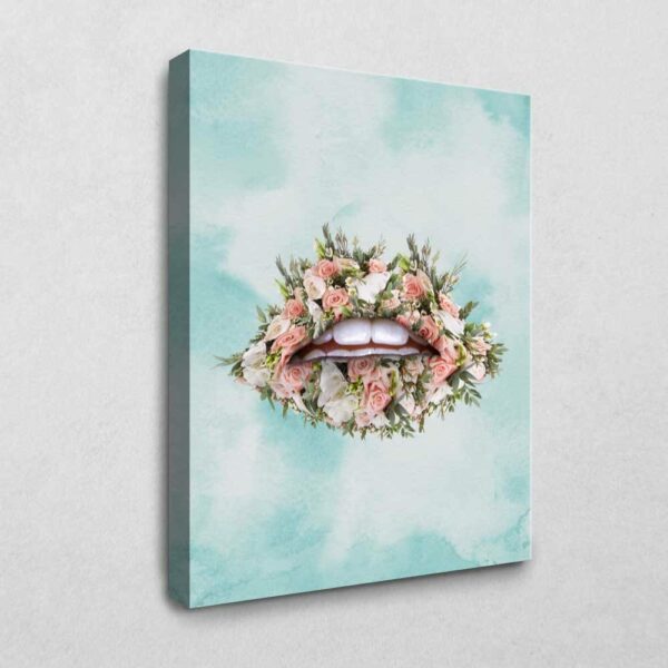 Flower Lips 120 x 80 cm