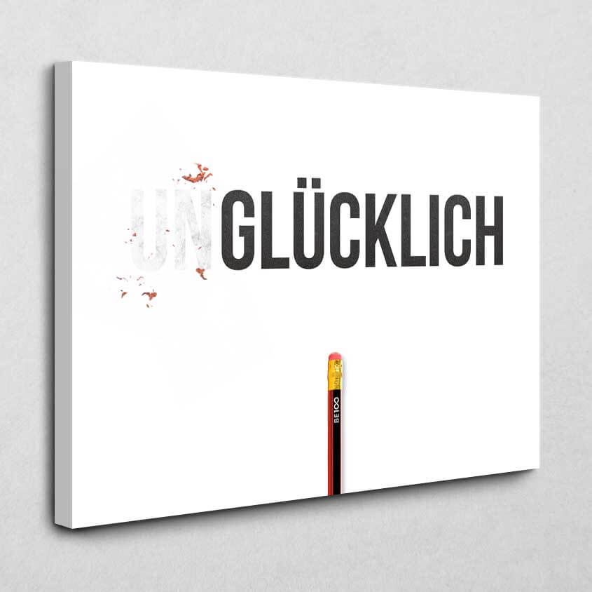 Glücklich 140 x 105 cm 4 cm