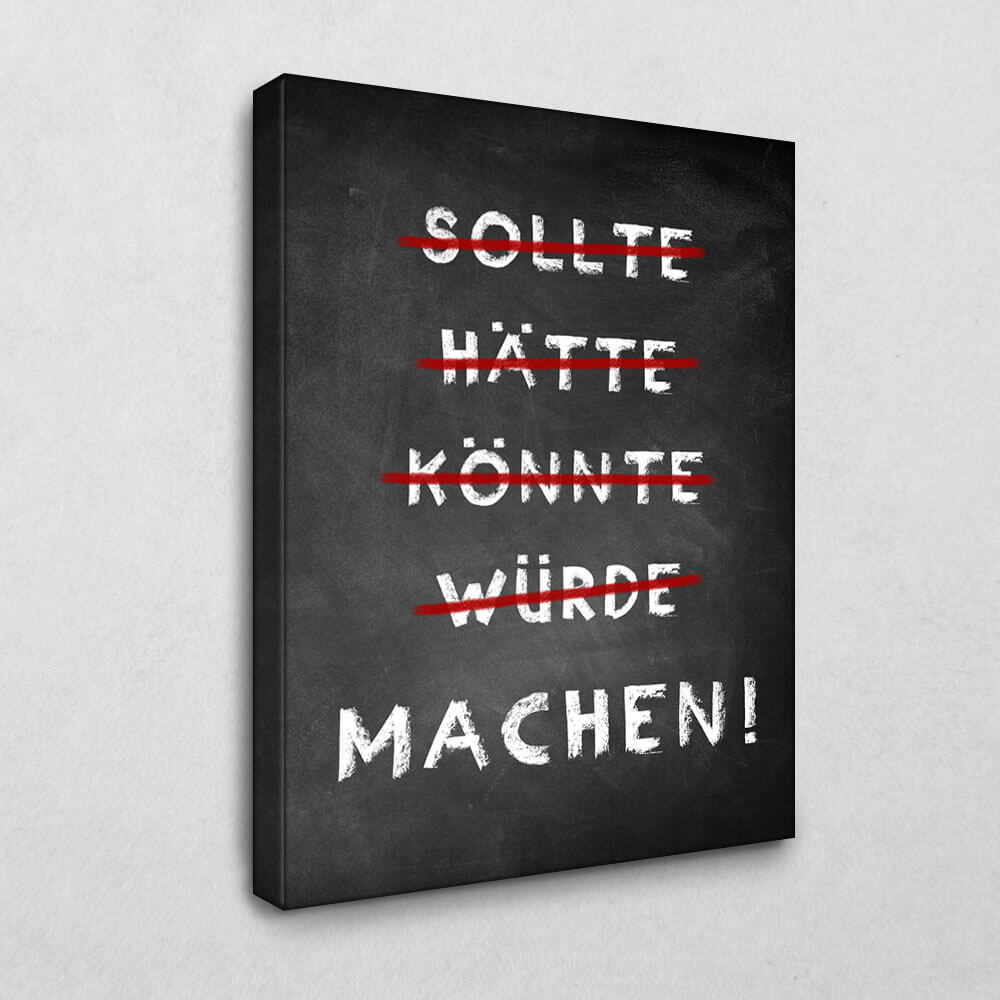 Machen! 105 x 140 cm 2 cm