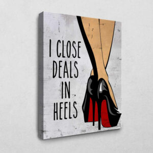 Deals in Heels 120 x 80 cm
