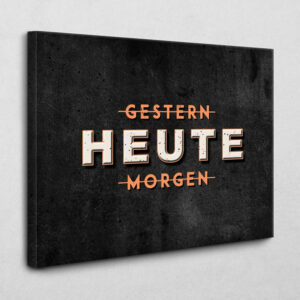 Heute 140 x 105 cm 4 cm