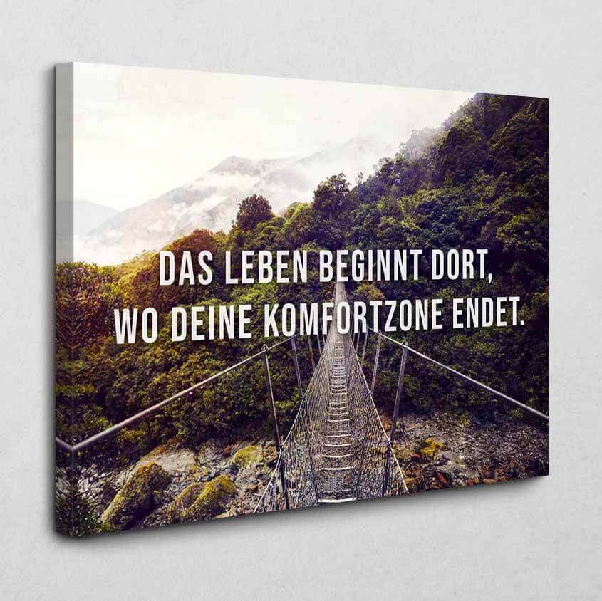 Das Leben beginnt 140 x 105 cm 2 cm