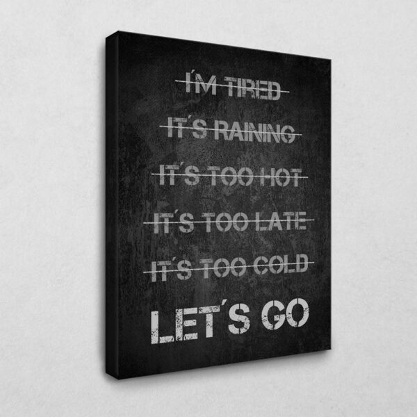 Let's go 120 x 80 cm