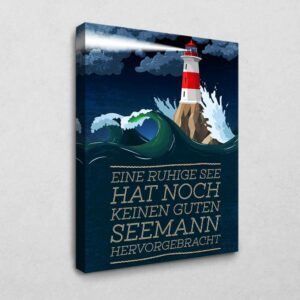 Der Leuchtturm 120 x 80 cm