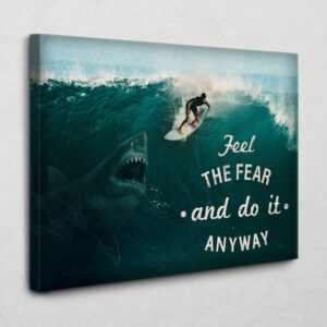 Feel the Fear 120 x 80 cm