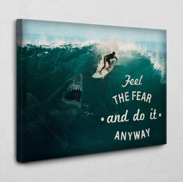 Feel the Fear 120 x 80 cm