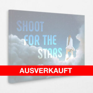 Shoot for the Stars 120 x 80 cm