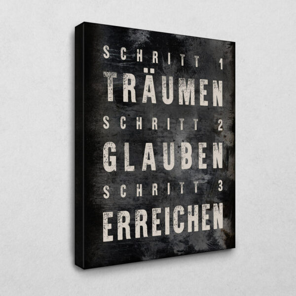 Der Weg zum Ziel 80 x 120 cm