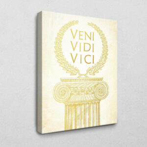 Veni Vidi Vici 80 x 120 cm