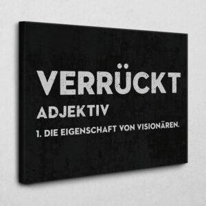 Verrückt 140 x 105 cm