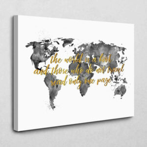 Travel the World 120 x 80 cm