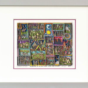 James Rizzi - A pride in a culture like no other - Original 3D Bild handsigniert...