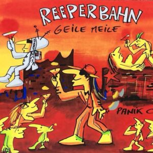 Udo Lindenberg - REEPERBAHN - GEILE MEILE - original Siebdruck