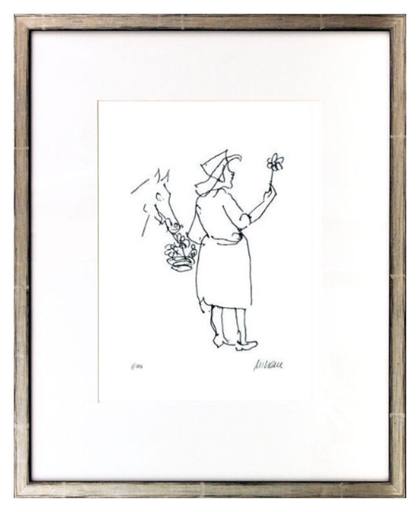 Armin Mueller-Stahl - BLUMENFREUNDE - Original Lithografie - limitiert und hands...