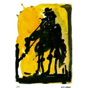 Armin Mueller-Stahl - DON QUIJOTE - DER MANN VON DER MANCHA - Original Pigmentdr...