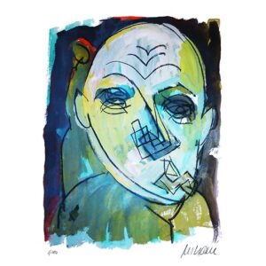 Armin Mueller-Stahl Ecce Homo - Original Pigmentdruck - limitiert und handsignie...
