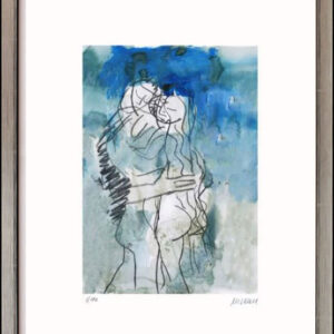 Armin Mueller-Stahl - ENG UMSCHLUNGEN - Original Pigmentdruck - limitiert und ha...