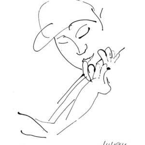 Armin Mueller-Stahl - Geigerin Original Lithographie - limitiert und handsignier...