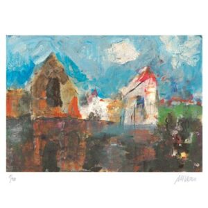 Armin Mueller-Stahl - Haus am See - Original Pigmentdruck - limitiert und handsi...