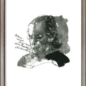 Armin Mueller-Stahl - HELENE WEIGEL - Original Lithografie - limitiert und hands...