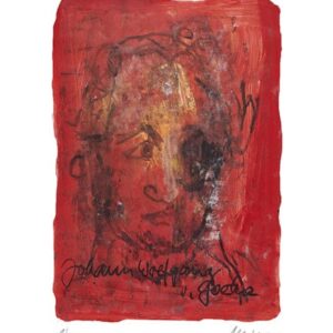 Armin Mueller-Stahl - Johann Wolfgang von Goethe - Original Lithografie - limiti...