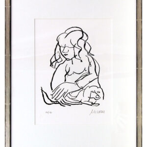 Armin Mueller-Stahl - Kleiner Freund - Original Lithografie - limitiert und hand...