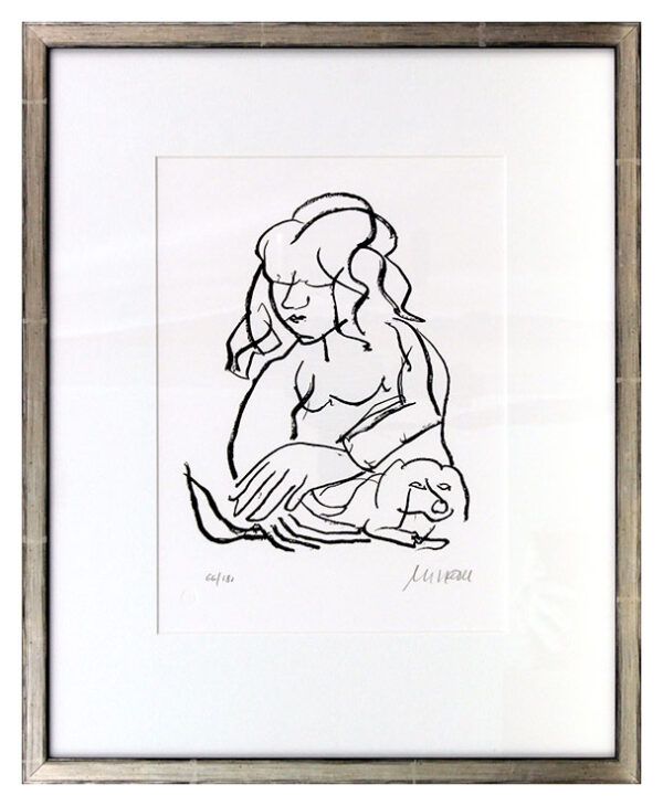 Armin Mueller-Stahl - Kleiner Freund - Original Lithografie - limitiert und hand...