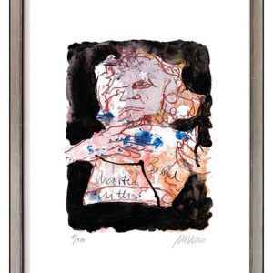 Armin Mueller-Stahl - Martin Luther - Original Lithografie - limitiert und hands...