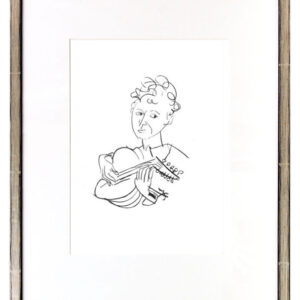 Armin Mueller-Stahl - MINNESÄNGER - Original Lithografie - limitiert und handsig...