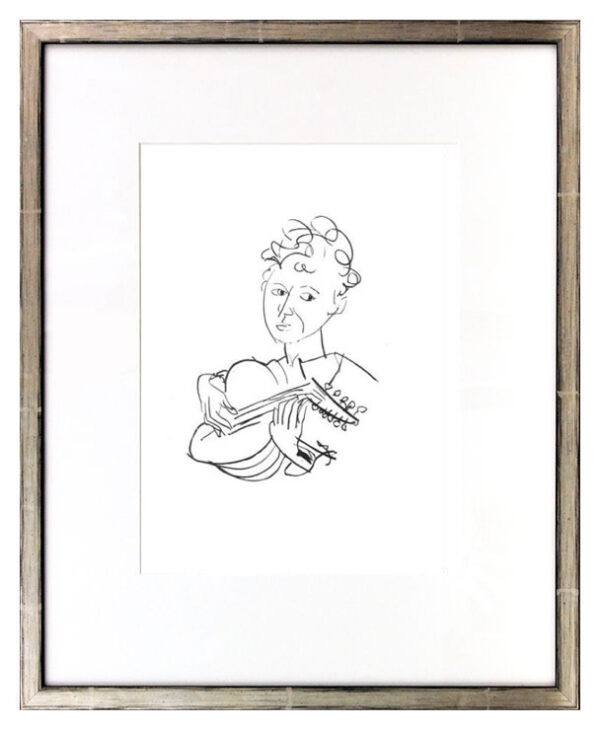 Armin Mueller-Stahl - MINNESÄNGER - Original Lithografie - limitiert und handsig...