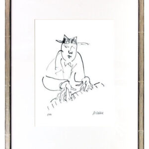 Armin Mueller-Stahl - PIANO MAN - Original Lithografie - limitiert und handsigni...