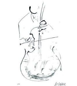 Armin Mueller-Stahl - PLAY BACH - Original Lithografie - limitiert und handsigni...