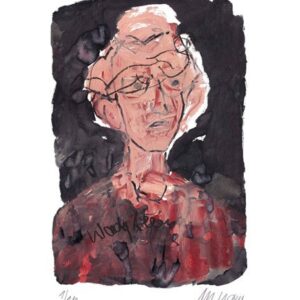 Armin Mueller-Stahl - Woody Allen - Original Lithografie - limitiert und handsig...