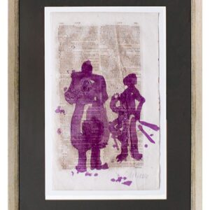 Armin Mueller-Stahl - WORT UND BILD - MUSIKANTEN - original gemalt - HANDSIGNIER...