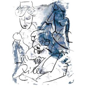 Armin Mueller-Stahl - Zilles Milieu - Original Lithografie - limitiert und hands...
