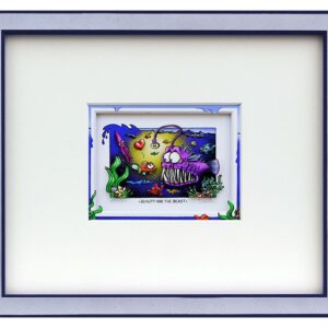 Branko - BEAUTY AND THE BEAST - Original 3D Bild handsigniert