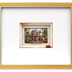 Branko - BREAKFAST BY TIFFANY - Original 3D Bild handsigniert