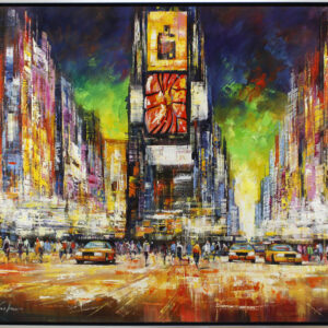 Christian Henze - NIGHTLIFE - original Gemälde auf Leinwand
