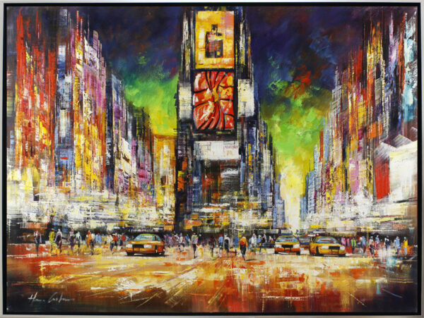 Christian Henze - NIGHTLIFE - original Gemälde auf Leinwand