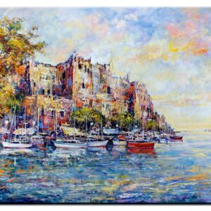 Christian Henze - Puerto - original Gemälde auf Leinwand