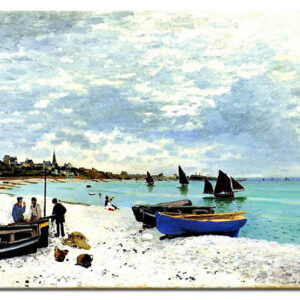 Claude Monet Bilder - Am Strand von Saint Adresse-60 x 80 cm