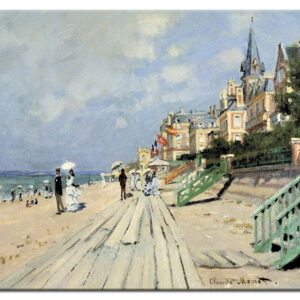 Claude Monet Bilder - Am Strand von Trouville-40 x 50 cm